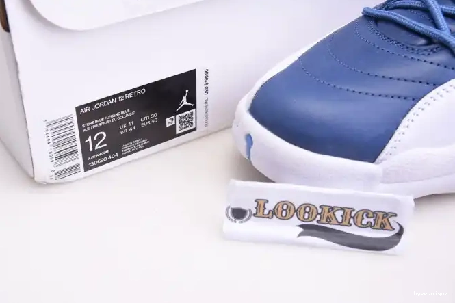 HYPE Retro Stone Jordan Air 12 Blue 130690-404 0519